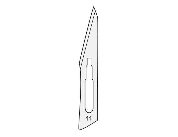 Fig 11 Scalpel blade