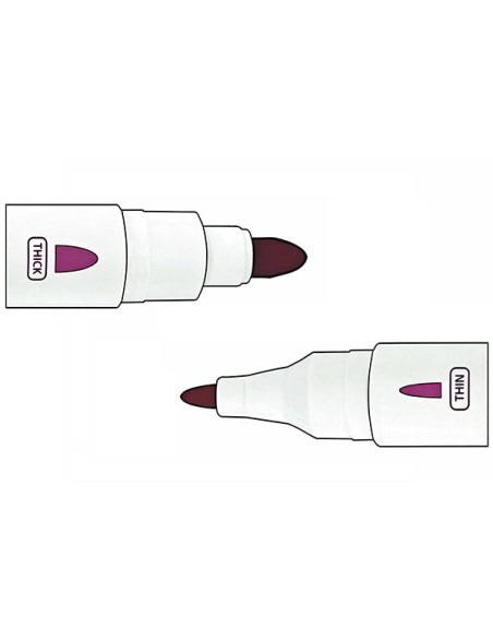 Oppen marker pen two tips
